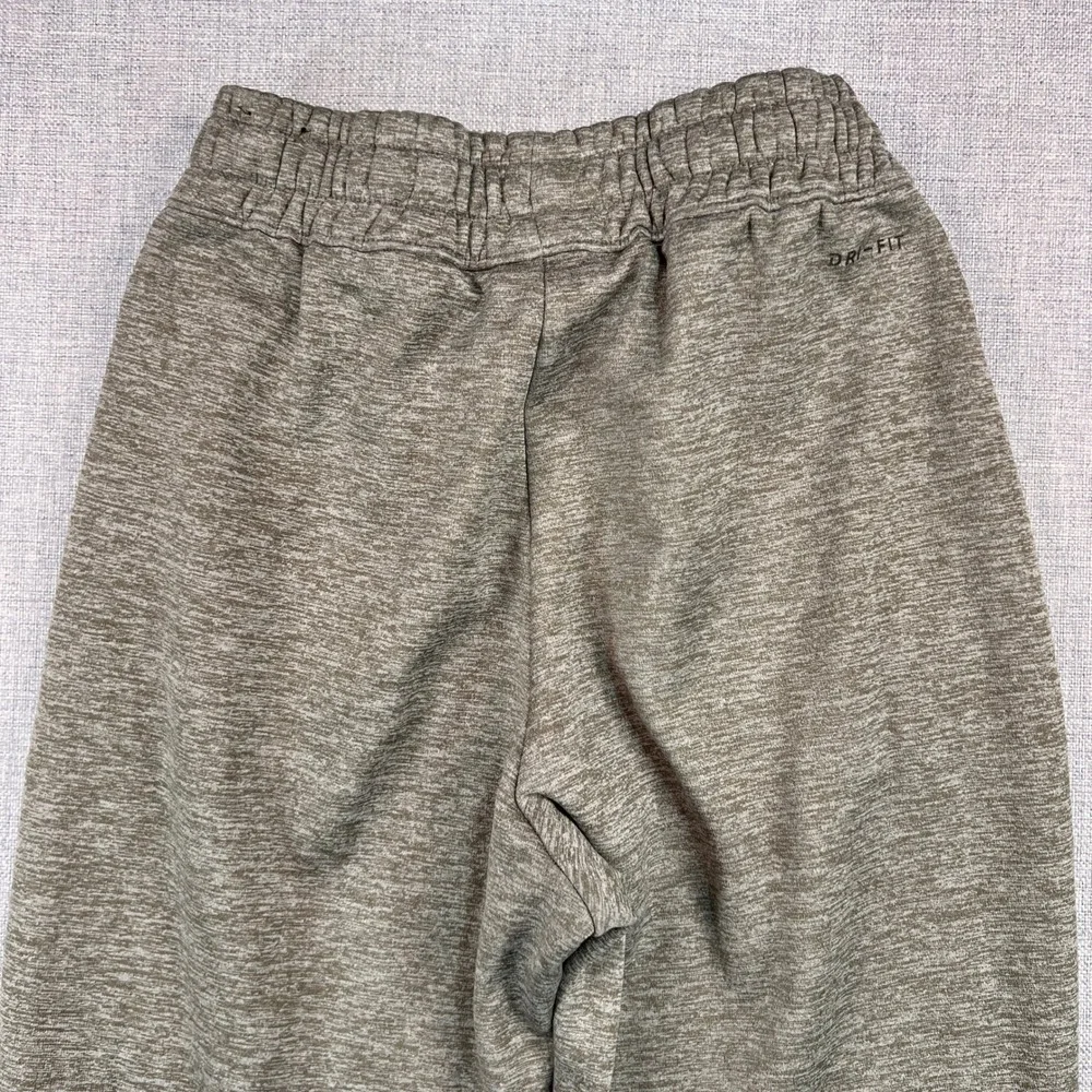 Jordan Michigan Wolverines Jogger Sweatpants Men Small Olive Gray Jumpman Sporty